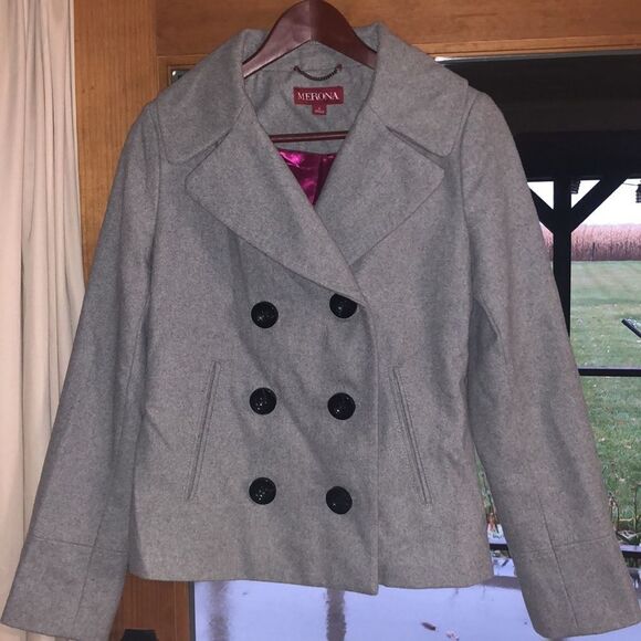 🧥 Menora Double Breasted Grey 🧥 - Picture 9 of 12